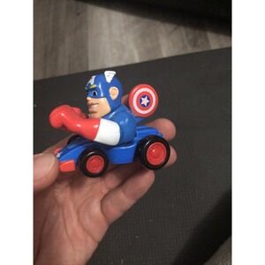 Captain America Maisto 2003 Marvel Figure Car Buddies Captain America‎